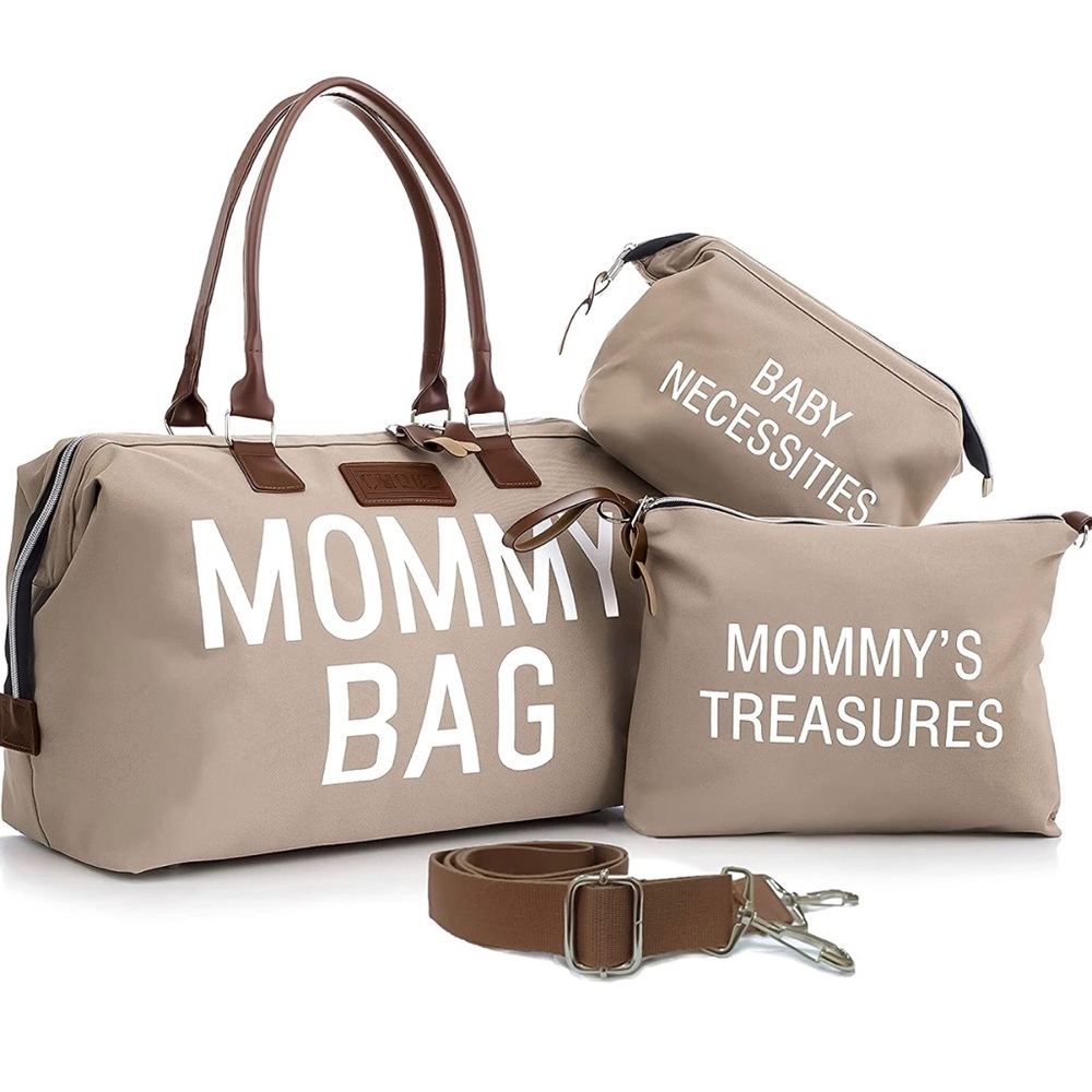 Diaper Bag, Baby Tote, Hospital Bag, Mommy Bag Organizer